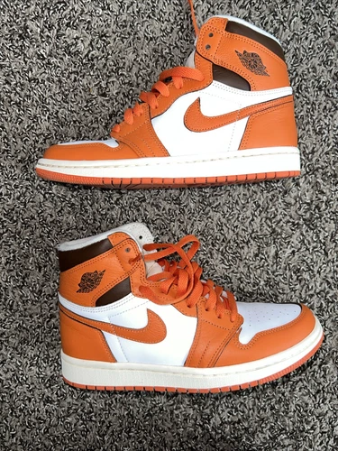 Womens Air Jordan 1 Retro High OG Starfish Orange