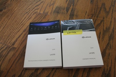 2019 Lexus LX570 LX 570 owners manual with navigation manual Lex752 | eBay