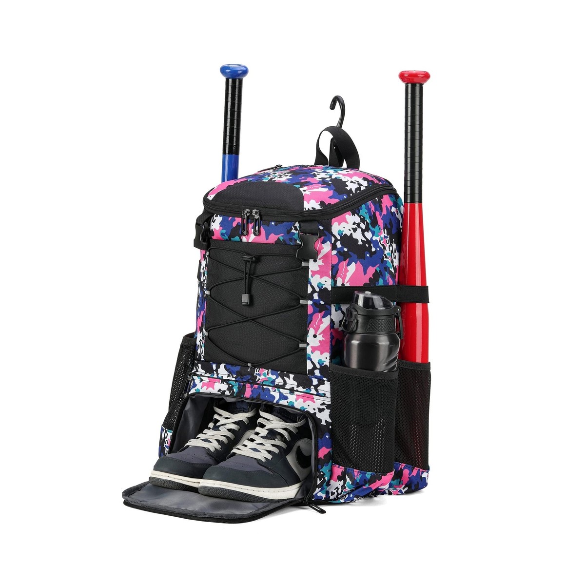 AI EN JIU Softball Bag, Baseball Bat Bag for Youth Girls 