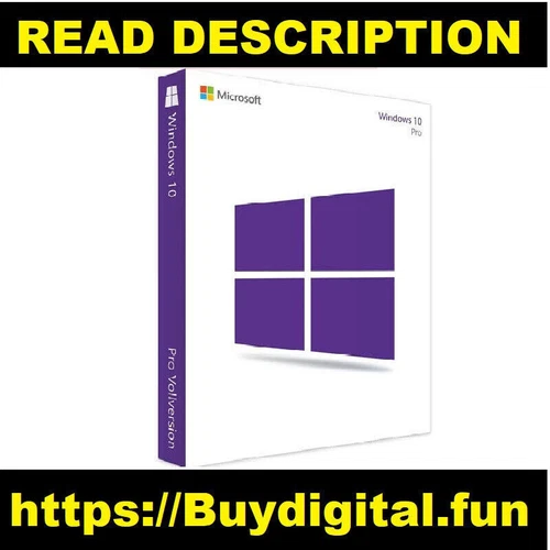 Microsoft Windows 11 10 Pro Professional 64bit Kit  + Key via email 🟨🟨{{