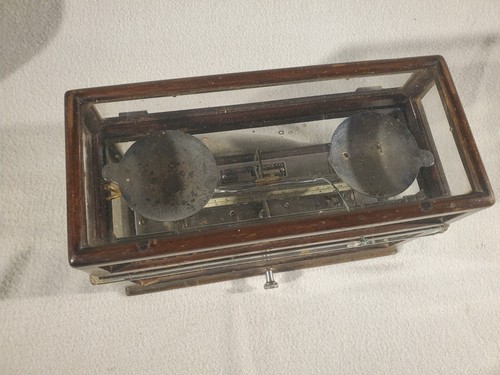CHEMISTS JEWELER PHARMACY DRUG STORE TORSION BALANCE SCALE NO. 260 ANTIQUE 1890s - Picture 2 of 10