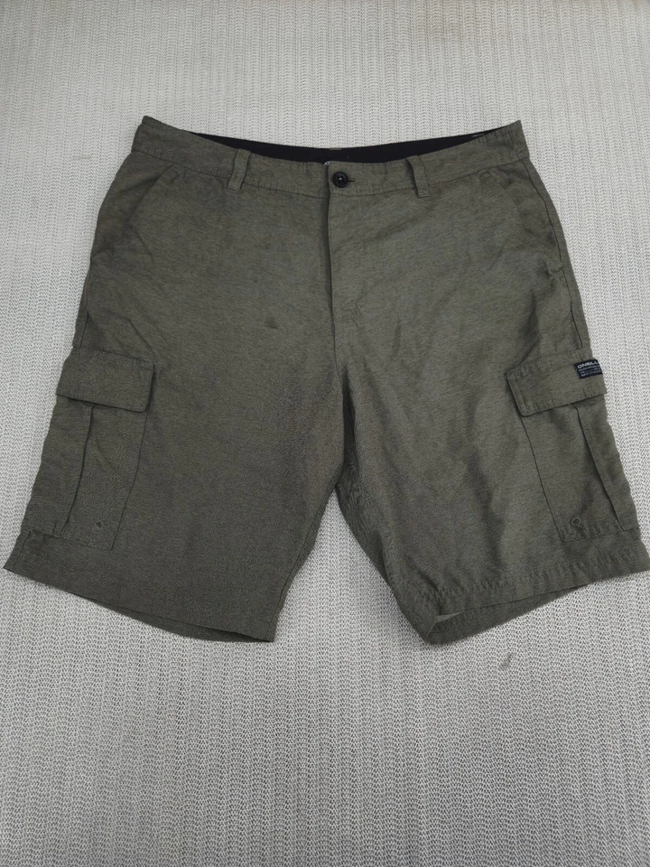 Мужские шорты O'Neill Cargo 36x10 по внутреннему шву зеленые пляжные для походов на открытом воздухе легкие - Изображение 2 из 4