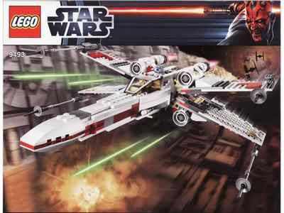 LEGO 9493 - STAR WARS - X-wing Starfighter - 2012 - Complete w