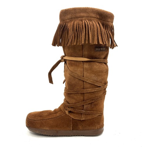 Steger Mukluks Kodiak Chestnut Leder Winterstiefel Damengröße 10 - Bild 5 von 9