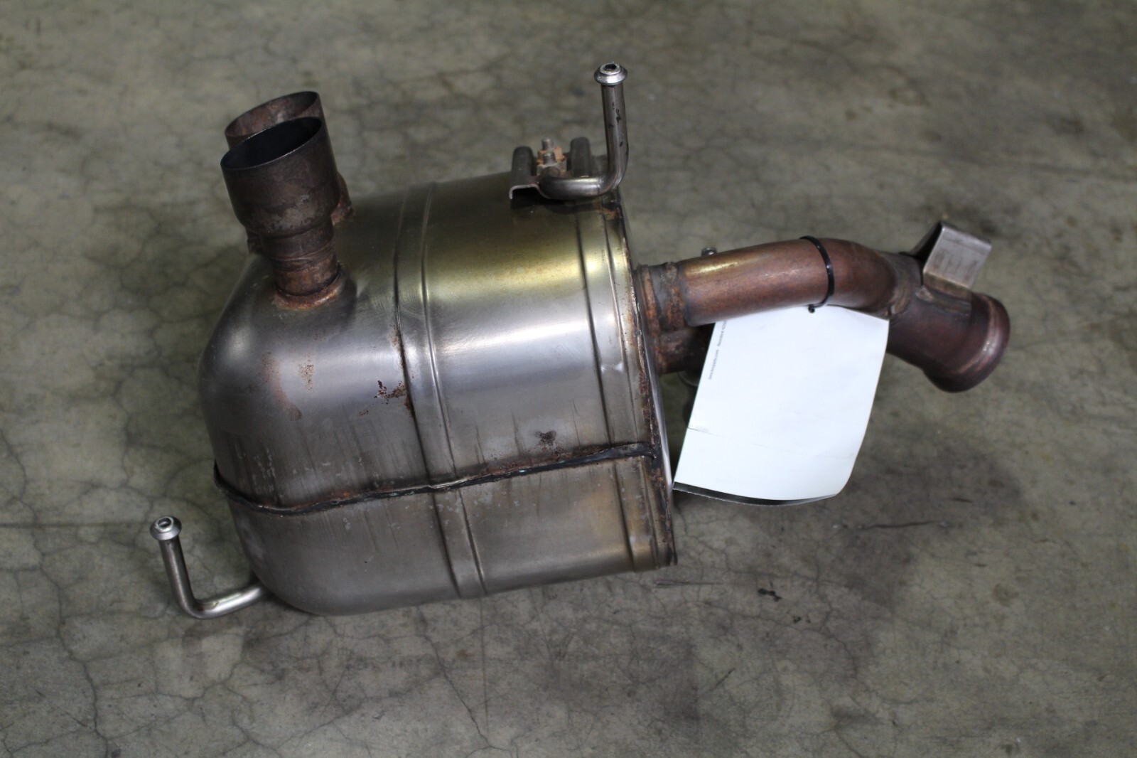Ferrari California, RH, Right, Muffler, Used, P/N 253352