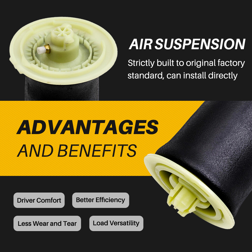 2 Air Suspension Bag For BMW F07 F10 F11 520d Rear Ride Air Spring Bag