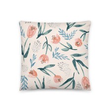 Tulip throw pillow
