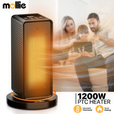 1200wled Displayoscillatingthermostatportable Electric Ceramic Space Heater 1200wled Displayoscillatingthermostatportable Electric Ceramic Space Heater