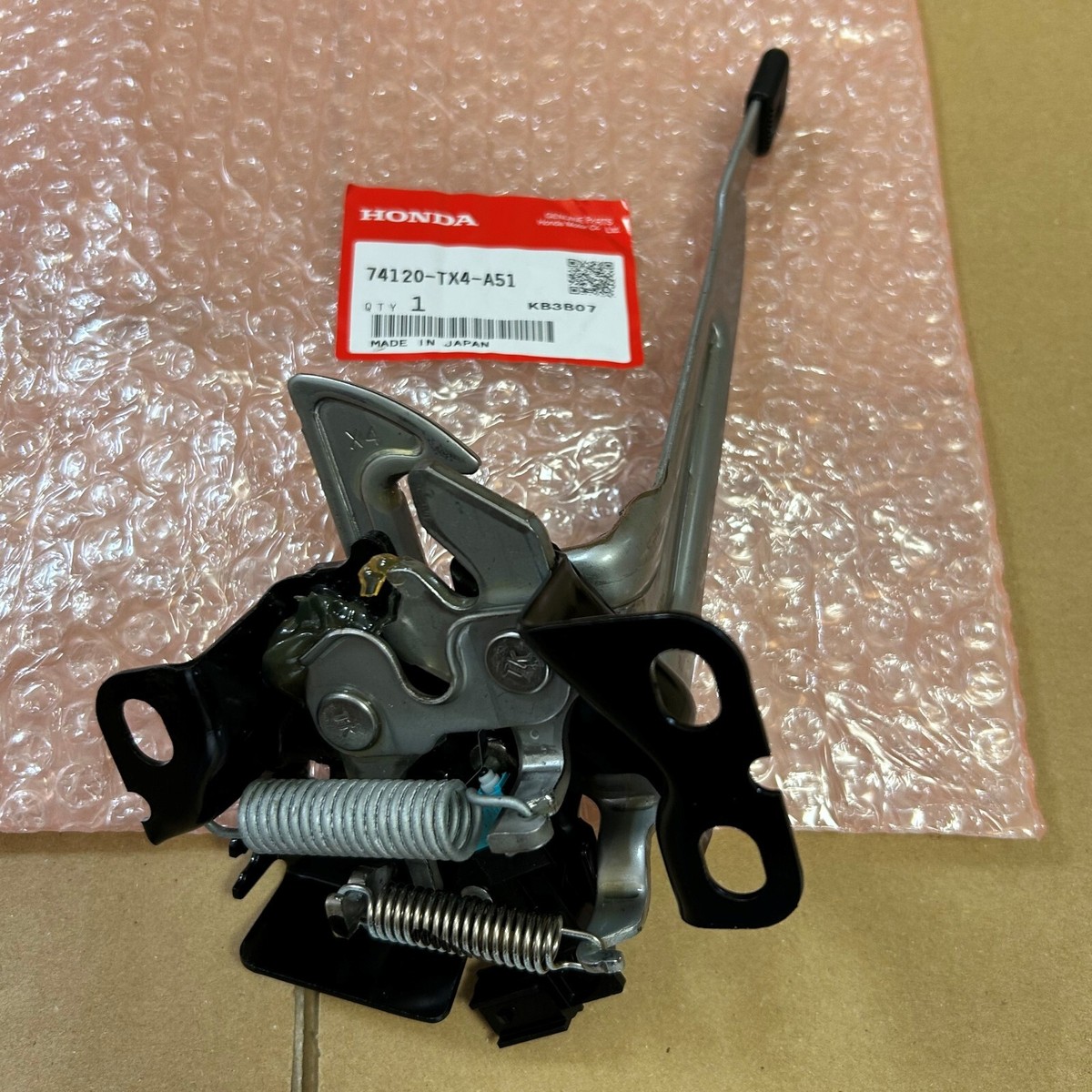 NEW】Honda Genuine Acura 74120-TX4-A51 Hood Lock Latch Assy 2013