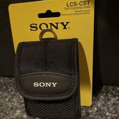 SONY LCSCST Soft Cyber-shot  Carrying Case: LCS-CST NEW