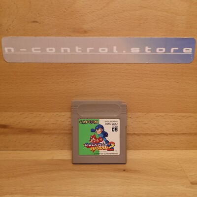 Gameboy Spiele ROCKMAN WORLD 2 MEGA MAN 2 Nintendo Game Boy Japan Super DMG
