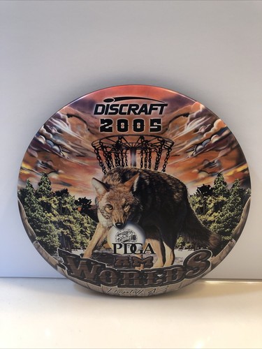 PDGA AM Worlds 2005 Discraft Graphic Wolf Disc Flagstaff Arizona, Rare!