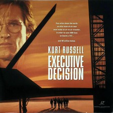 Laserdisc Executive Decision 2 Laser Disc
