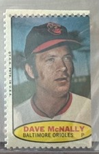 1974 Topps Stamp Dave McNally   M18