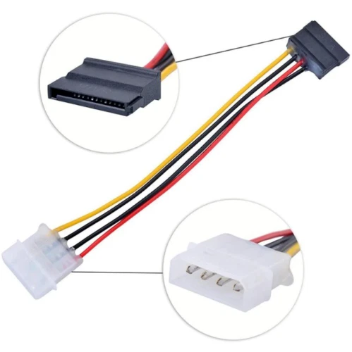 CAVO CONNETTORI ADATTATORE SATA IDE USB 2.0 HDD 2.5/3.5 COMPUTER DRIVE COMPUTER - Immagine 3 di 4