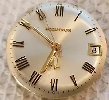 BULOVA ACCUTRON 2181 WATCH MOVEMENT FOR REPAIR SHARP DIAL