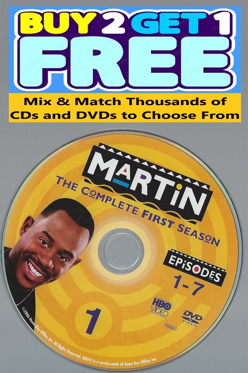 Chad Ray Martin LIFE STYLE DVD#1 Martin (DVD) First Season 1 Disc 1 Replacement Disc U.S.