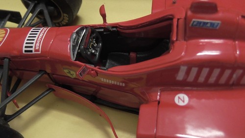 Maisto Shell Ferrari F310 Formula 1 Diecast Model Red Schumacher Original Box - Picture 7 of 7