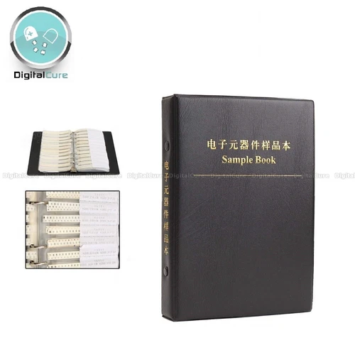 SMD SMT Resistors 0402 0603 0805 1206 1% Chip Assortment Kit Book