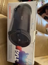 Pyle Portable Bluetooth Wireless Boombox Stereo System, Built-in Rechargeable