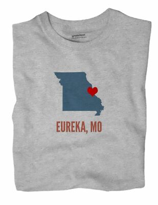Eureka Missouri MO T-Shirt HEART