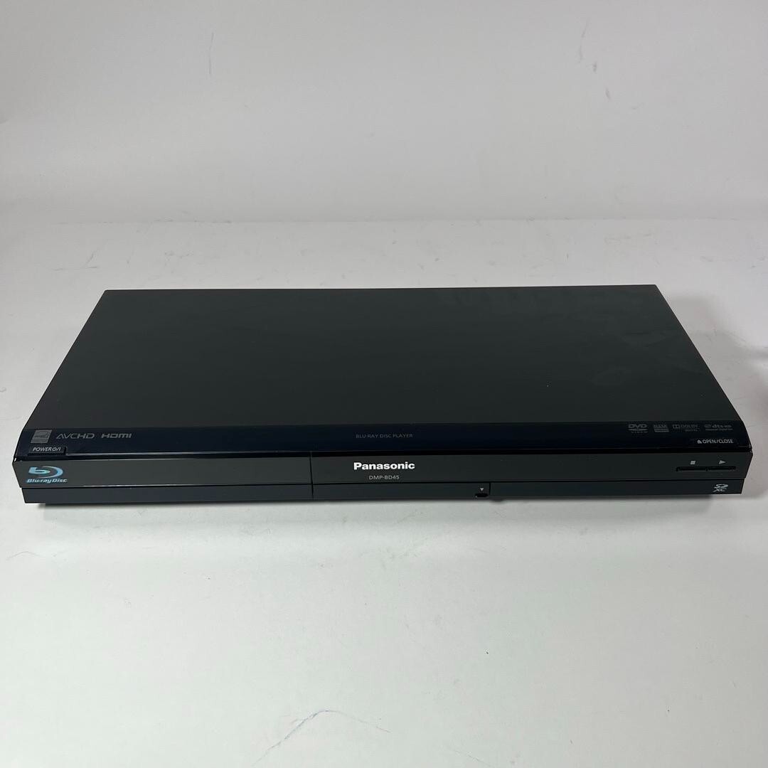 Panasonic DMPBD45 Slim Black Home Video BluRay Disc/DVD Player NO