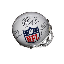 Peyton Eli Archie Manning Family Signed & Inscribed NFL Shield Authentic Helmet