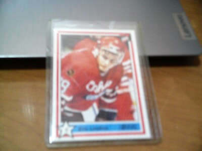 1991 7TH INNING SKETCH ROOKIE # 1- ERIC LINDROS OSHUA GENERALS