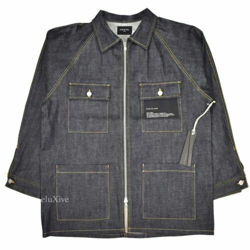 FEAR OF GOD Denim Work Jacket Vintage Indigo 男装- SIXTH COLLECTION - CN