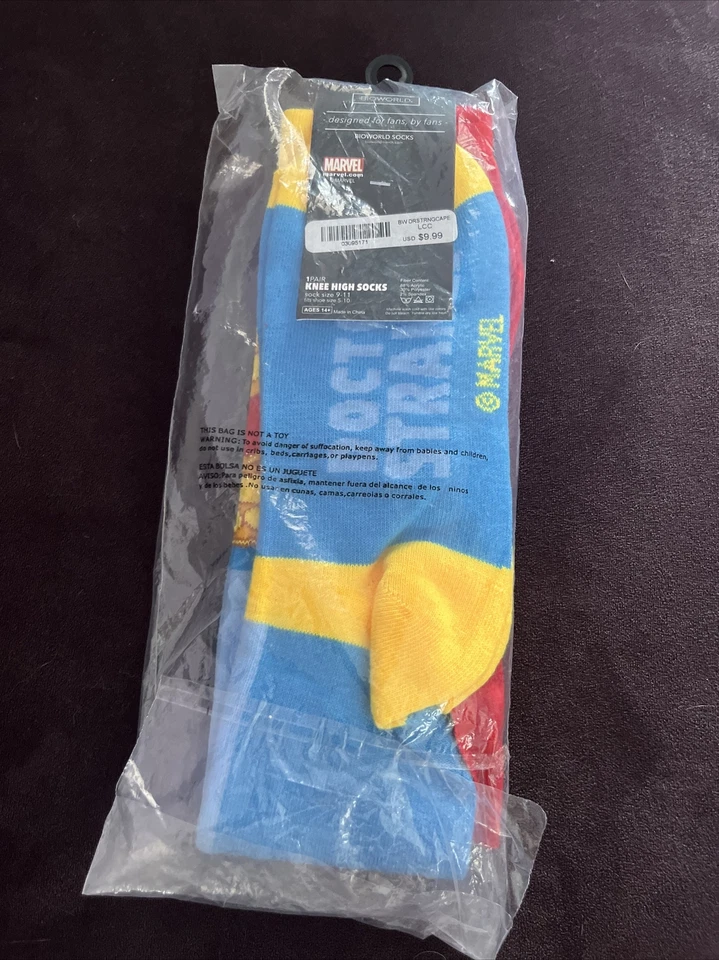 Marvel Doctor Strange Knee High Socks 9-11 - Image 2 of 2