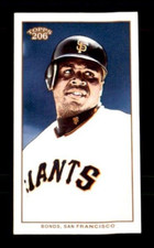 2002 Topps 206 Piedmont Black #238B Barry Bonds w/ No Wrist Band Variation