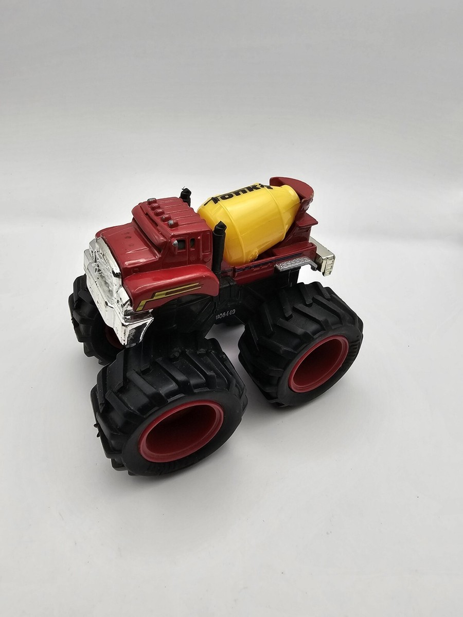 TONKA DIE-CAST MONSTER TRUCK CEMENT THRASHER VEHICLE CHILDREN FUN
