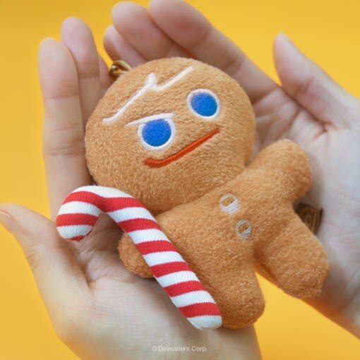 Cookie Run Kingdom Official GingerBrave Plush Doll Key Holder