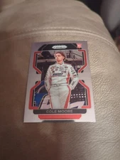2022 Panini Prizm Racing #29 Cole Moore Base Rookie Card RC