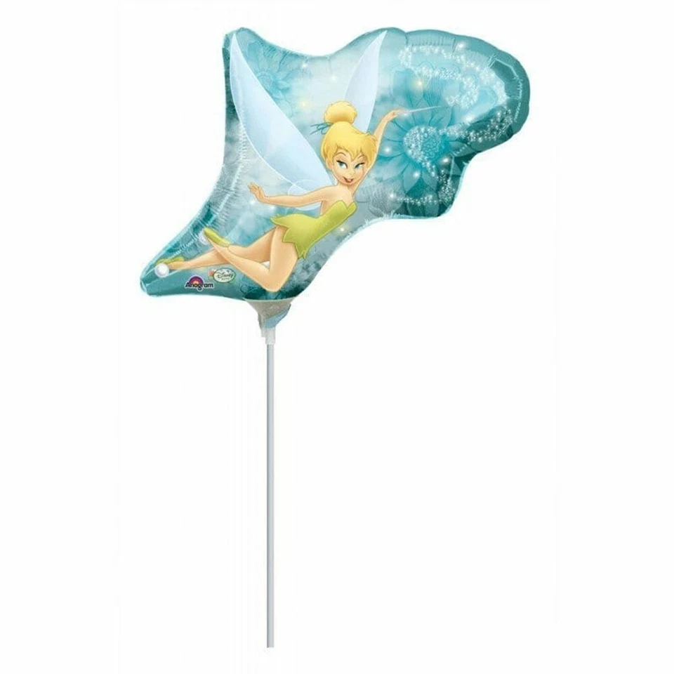 Suprimentos para festa infantil Disney Fairies Sininho - Balão multiforma 14 polegadas - Imagem 2 de 3