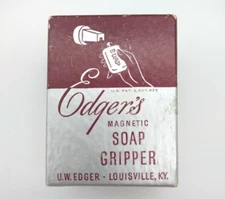 1947 Edger’s Magnetic Soap Gripper  -NOS-