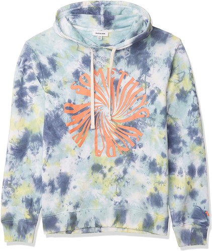 Tie Dye Graphic Pullover Hoodie 