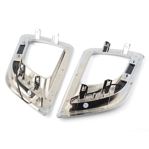 1pair DRL LED Daytime Running Light Fog Lamp Bezel For Nissan Navara NP300 15-16 - Picture 10 of 12