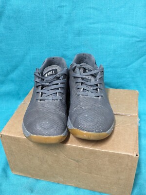 Nobull Gum Trainers Grey Super Fabric Unisex Mens 8.5 Womens  display picture 2