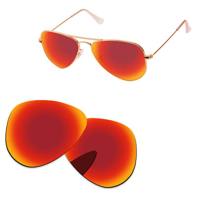 Lenslog Polarized Replacement Lens For-Ray-Ban RB3044-52 Frame -Colors