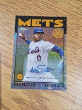 MARCUS STROMAN 2021 Topps Chrome 1986 Topps Baseball Auto Autograph #D /50