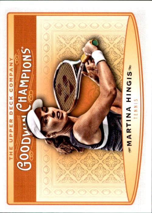 2019 Upper Deck Goodwin Champions #55 Martina Hingis - NM-MT