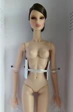 Integrity Venus Rising Eugenia Perrin-Frost Doll Nude + 2 Sets Hands, Stand, COA