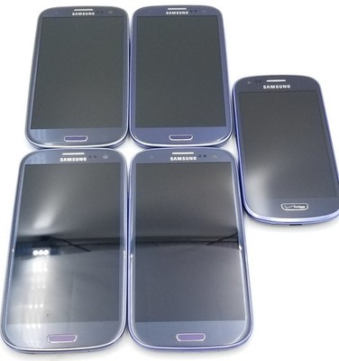 LOT OF 5 - Samsung Galaxy S3/Mini I535/L710/G730V Sprint Verizon - FOR PARTS