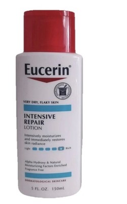 Eucerin Intensive Repair Lotion For Very Dry & Flaky Skin /Fragrance-Free (5 oz)