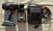 BOSCH 18V ION DRILL SET: DRILL, BATTERY & CHA...
