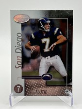 Doug Flutie #80 San Diego Chargers QB 2002 Donruss Leaf Certified