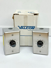 2 Valcom V-1092 Wall Mount Volume Control Boxes