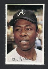 1971 Dell Today's Team Stamps HANK AARON Atlanta Braves EX/MT Condition