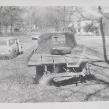 Photo Ford Converted to Truck Custom Homemade Modified Car Vintage